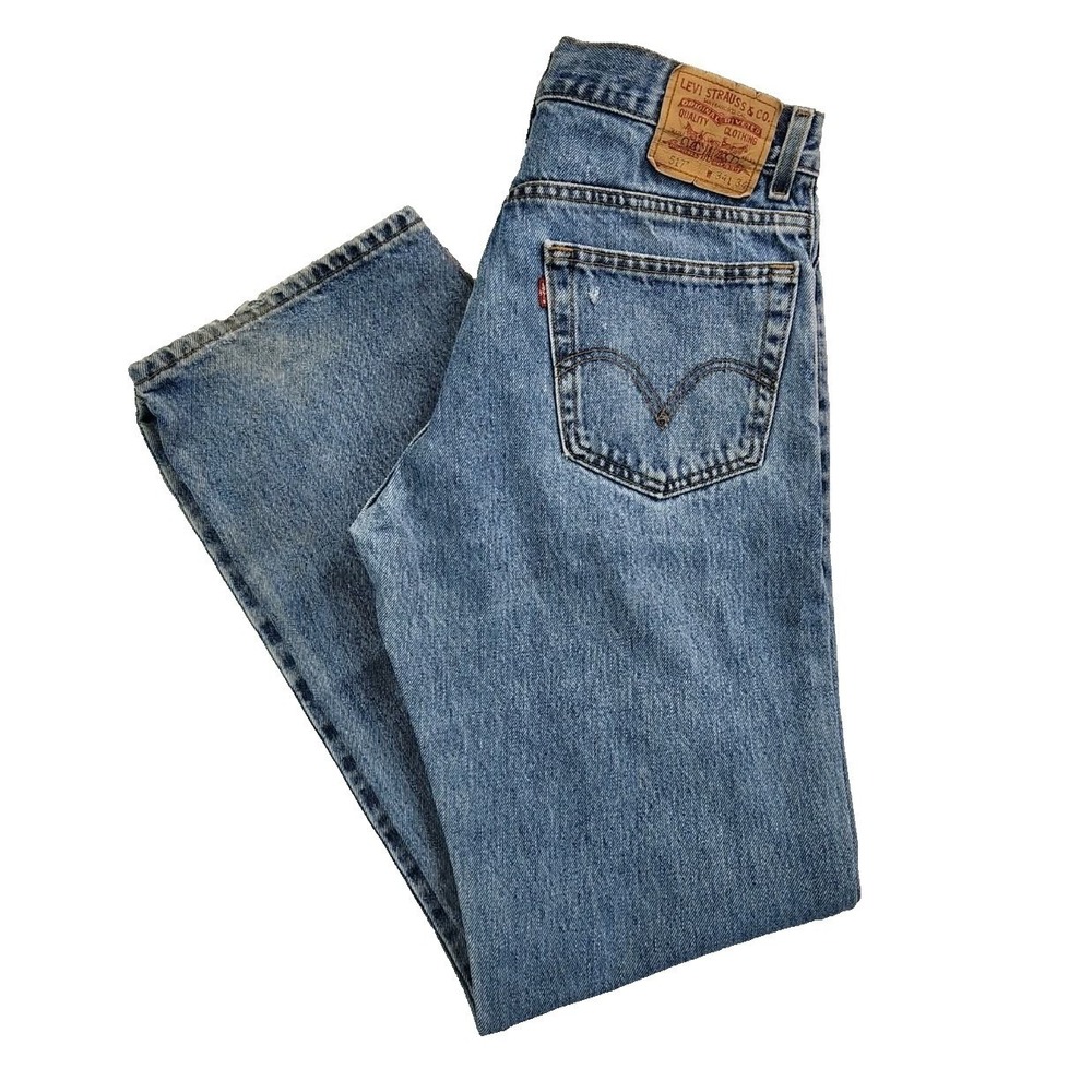 Levi's 517 Bootcut Blue Mens 34x33 Vintage Classic Denim Jeans